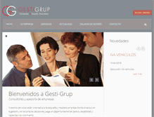 Tablet Screenshot of gesti-grup.com